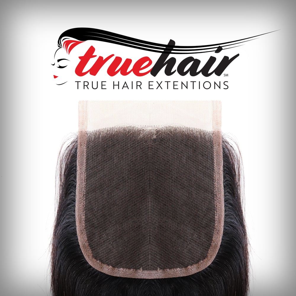Image of 4x4 Mink Straight Closure