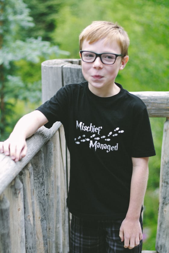 Image of Mischief Managed Youth Tee