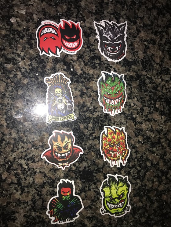 Image of Spitfire sticker pack
