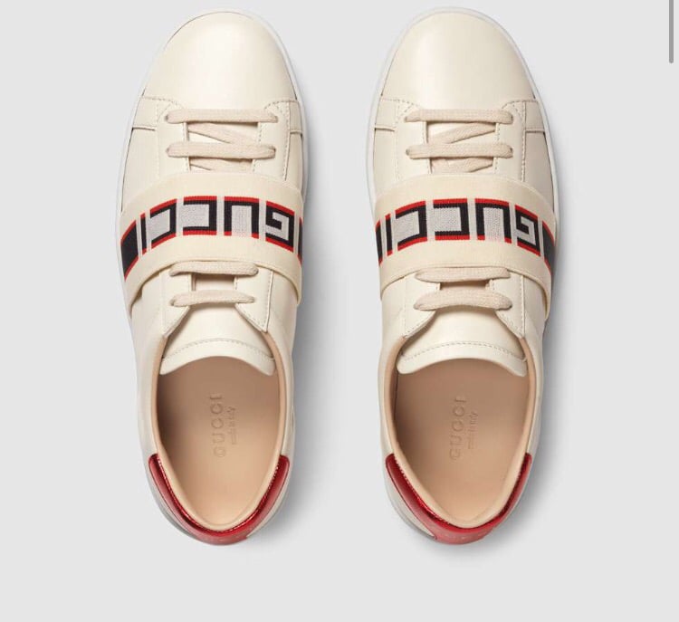 Image of Ace sneaker with Gucci stripe- women's
