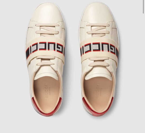 Image of Ace sneaker with Gucci stripe- women's