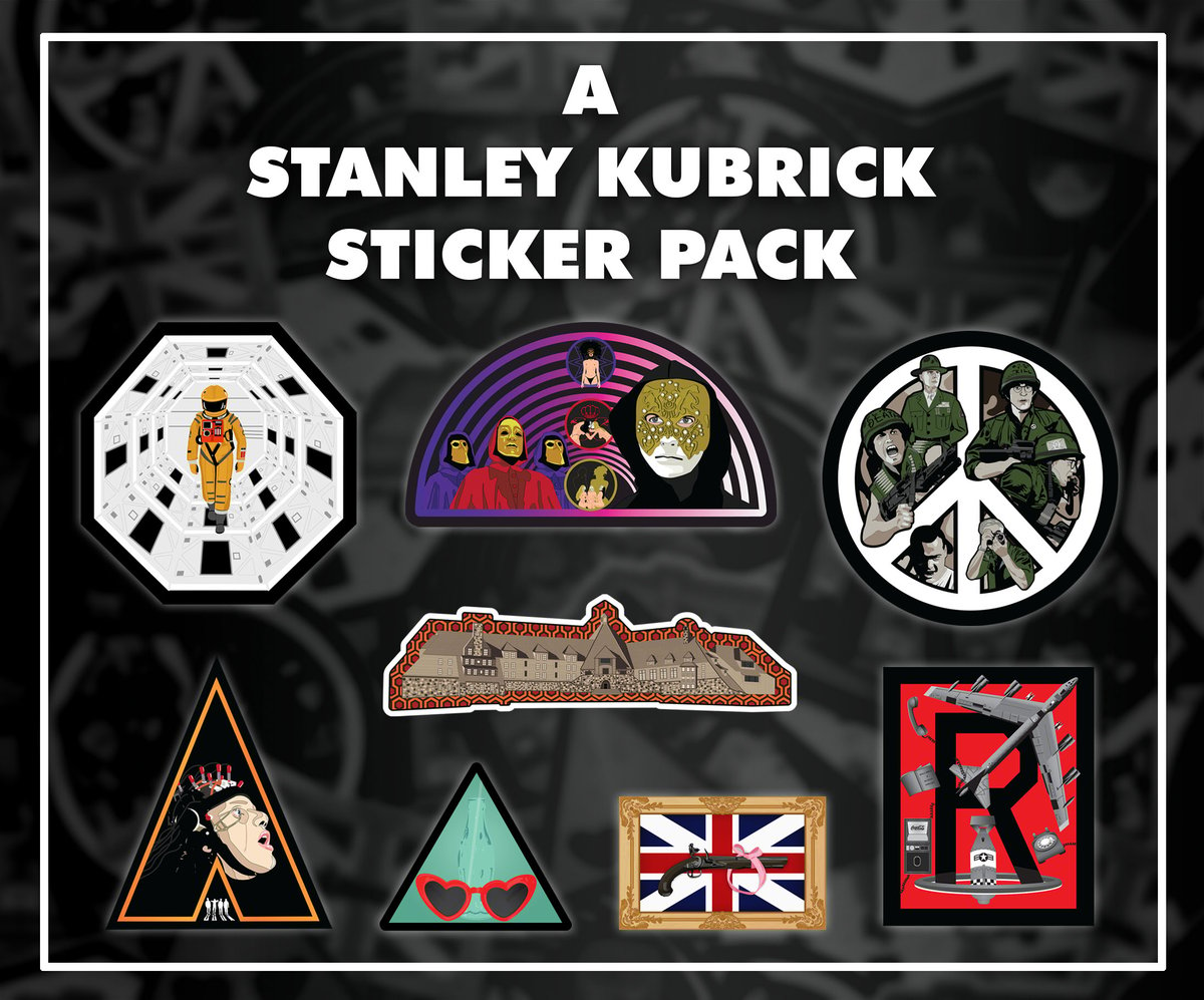 Stanley Kubrick Sticker Pack