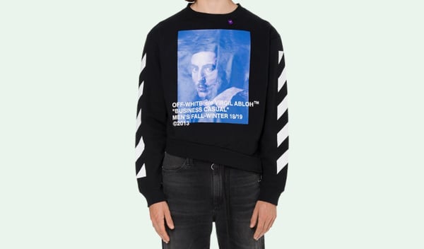 Image of OFF-WHITE Bernini spliced sweatshirt