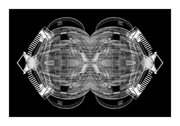 Image of Distorted Black and White
