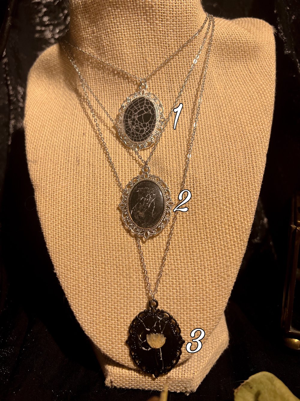 Image of A Web of Lies Necklace
