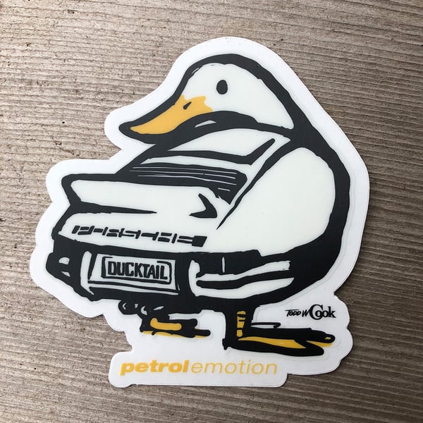 Image of Ducktail Sticker