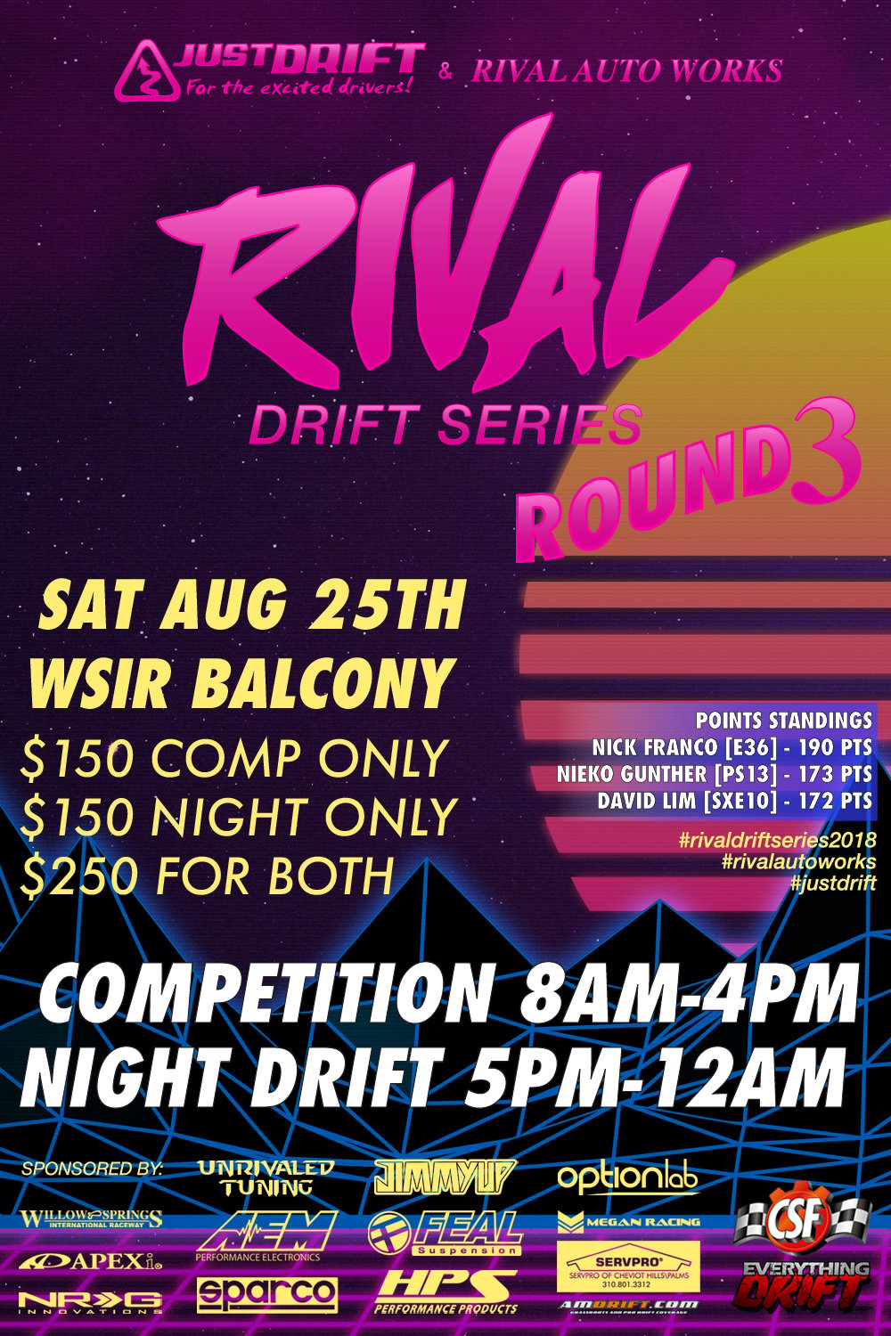 Image of Rival Drift Series - Round 3