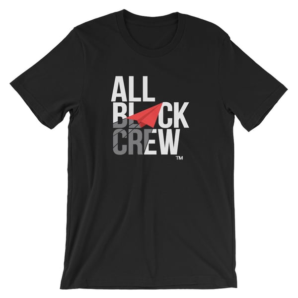 Image of ALL BLACK CREW CREWNECK