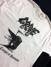 Image 2 of Grave " Anatomia Corporis Humani " white T shirt