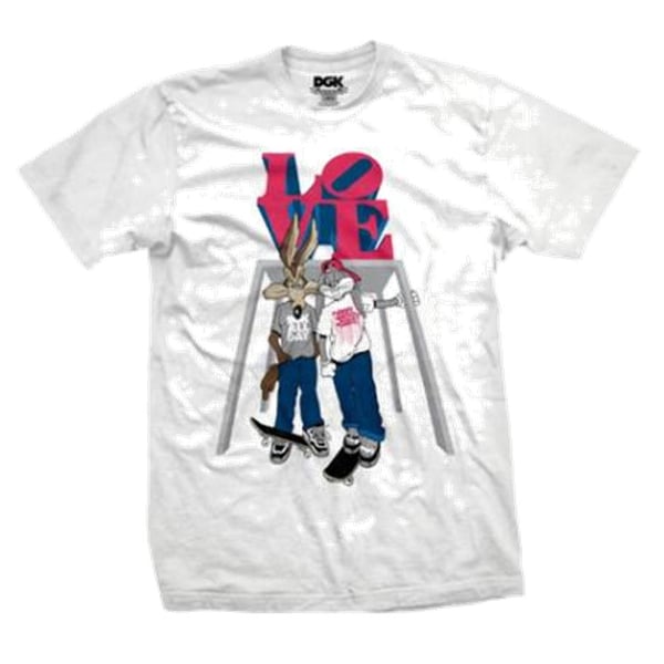 Image of DGK LOVE LIMITED NYC TSHIRT WHITE
