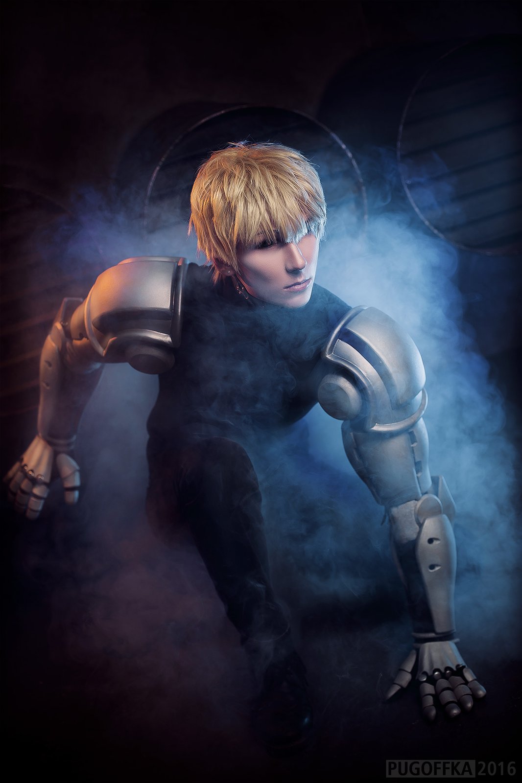 One Punch Man Genos Cosplay Signed Print in Stock serhiisparda