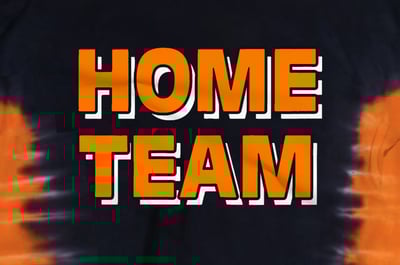 Image of HOME TEAM Orange & Black