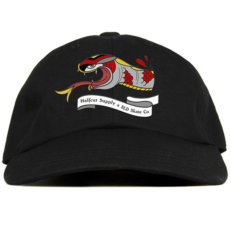 Image of HCSC x SLD Serpent Strapback Black