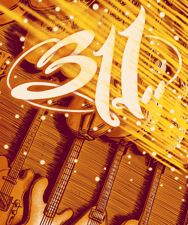 311 - Cleveland, OH 2016 | JAMES FLAMES - Prints, Posters