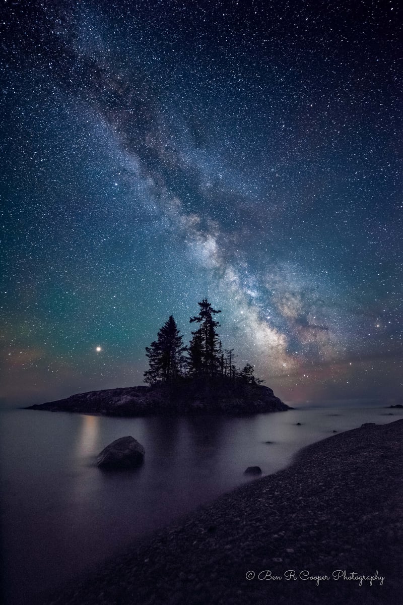 Midnight Milky Way / Ben R Cooper Photography