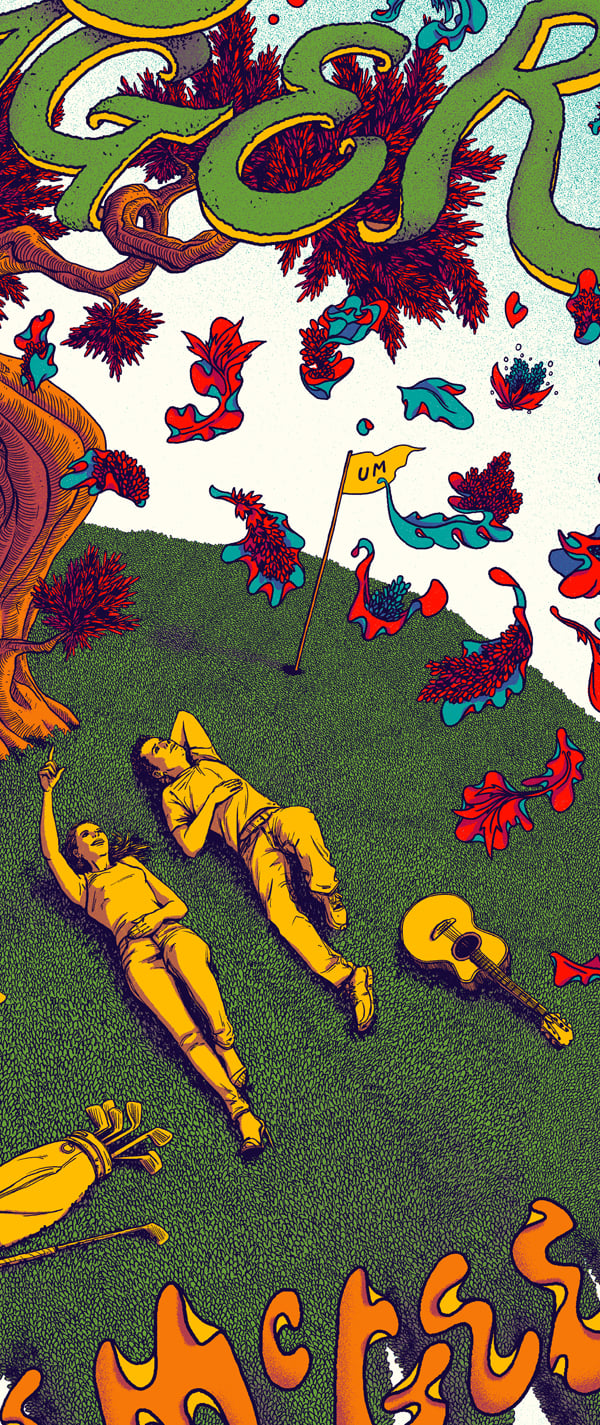 Major Rager 2016 feat. Umphrey's McGee | JAMES FLAMES - Prints, Posters ...