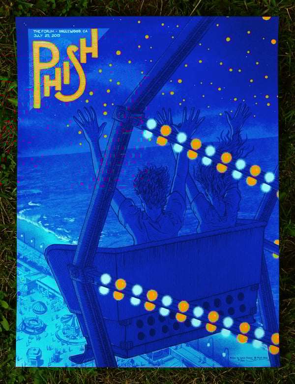 Phish - Los Angeles 2015 | JAMES FLAMES - Prints, Posters