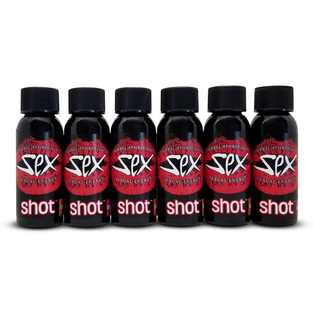 Sexual Energy Herbal Aphrodisiac Liquid Shot 6 pcs. Sex Chocolate