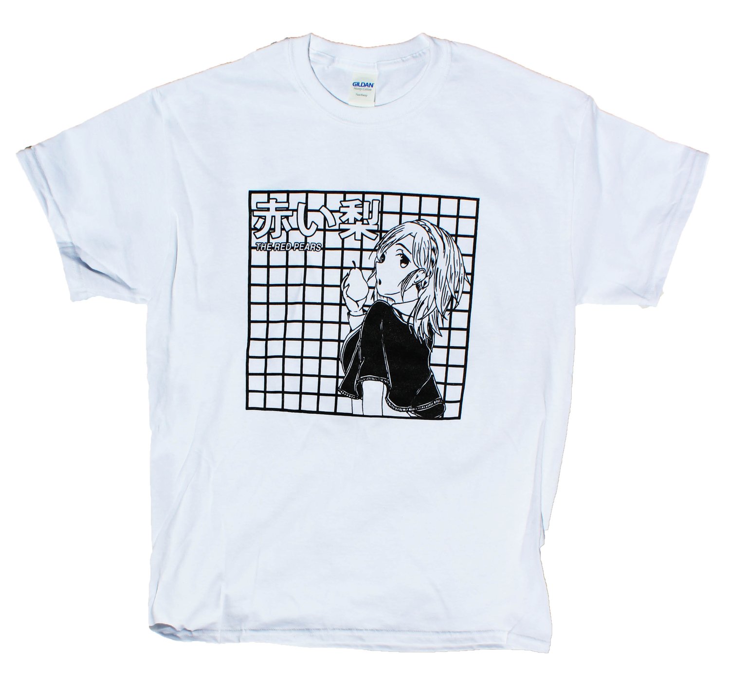 Anime Tee White | The Red Pears