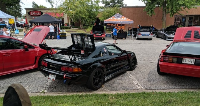 Image of DANIEL OLIVER RACING X SIMPLE MFG MR2 FENDER FLARES