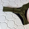 LISALOVE BOTTOMS : OLIVE X BLACK