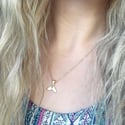 Mermaids Tail Pendant - gold or silver plated