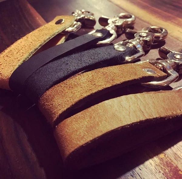 Image of Leather Keychains