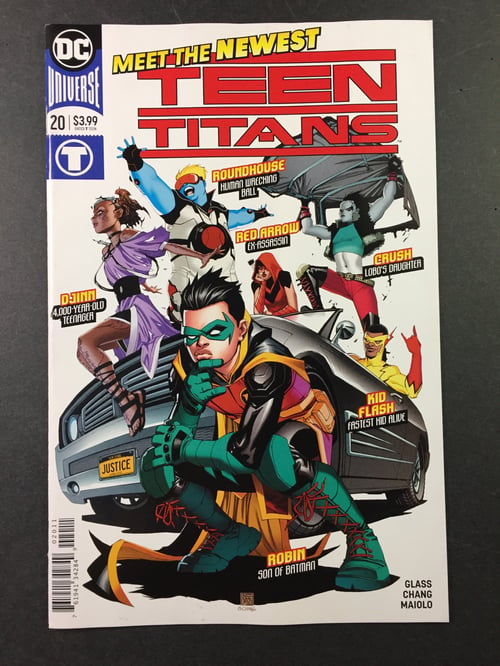 Image of TEEN TITANS #20 cover