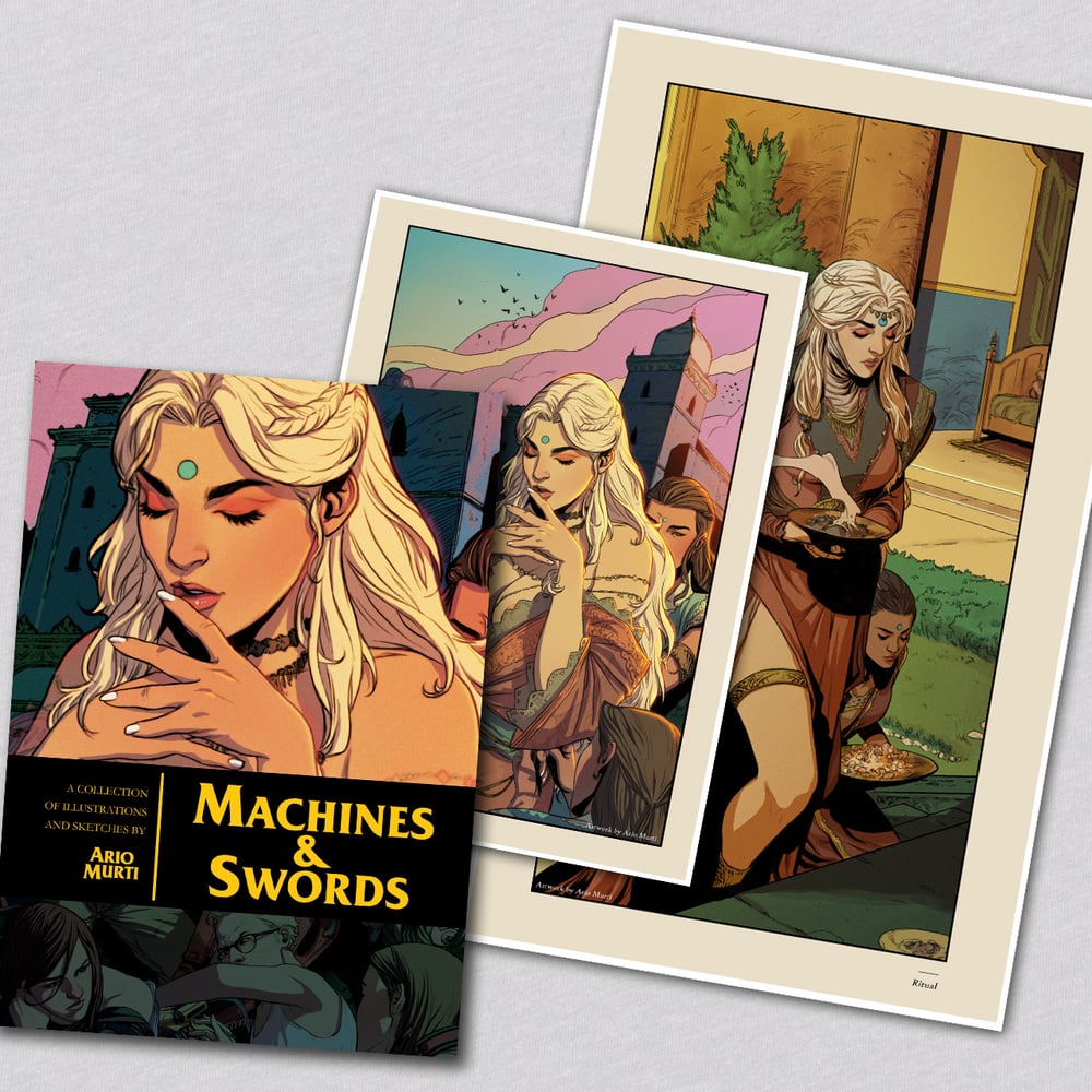 Image of Machines And Swords Art Prints Bundle 1
