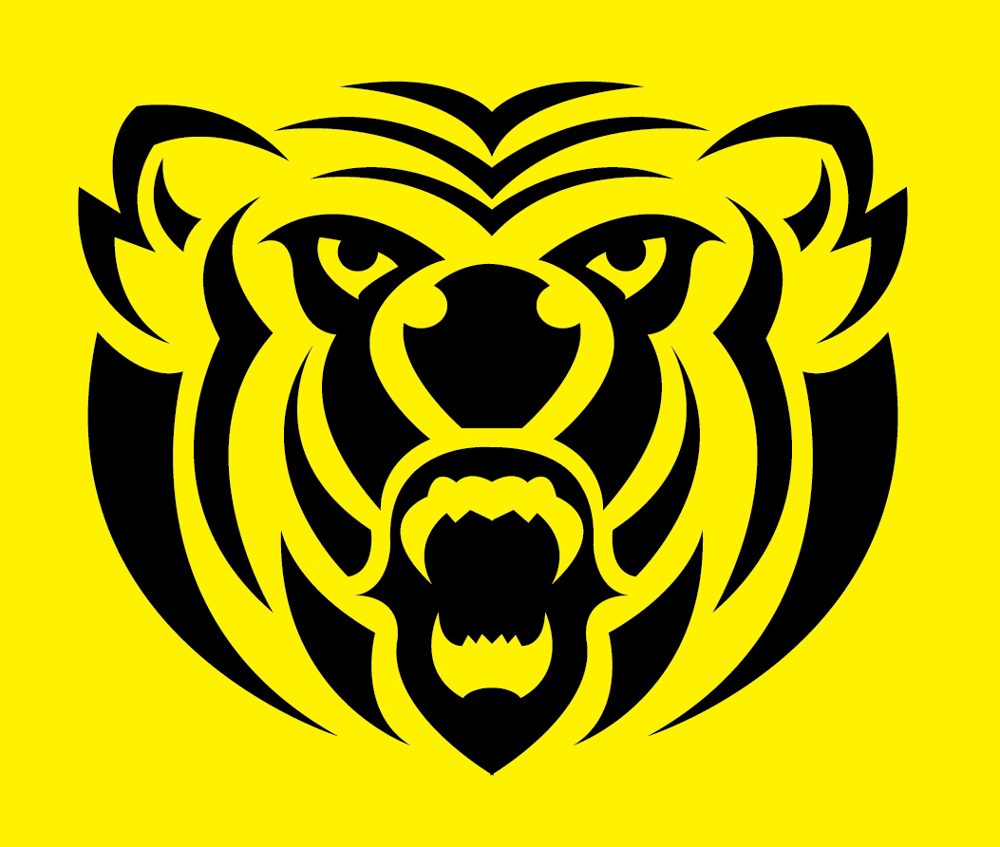 Image of Tribal Bear Logo Design