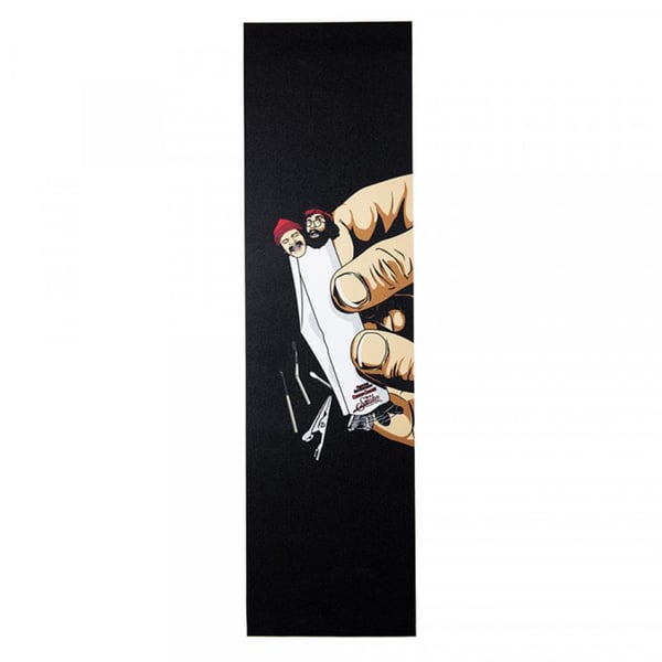 Image of Primitive Cheech and Chong Rollin' grip tape sheet