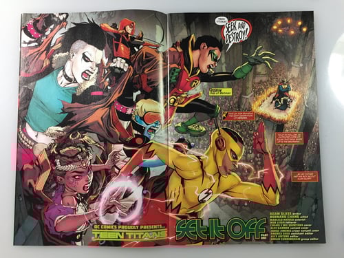 Image of TEEN TITANS #20 page02-03