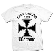 Image of WARZONE "Lower East Side Crew" White T-Shirt