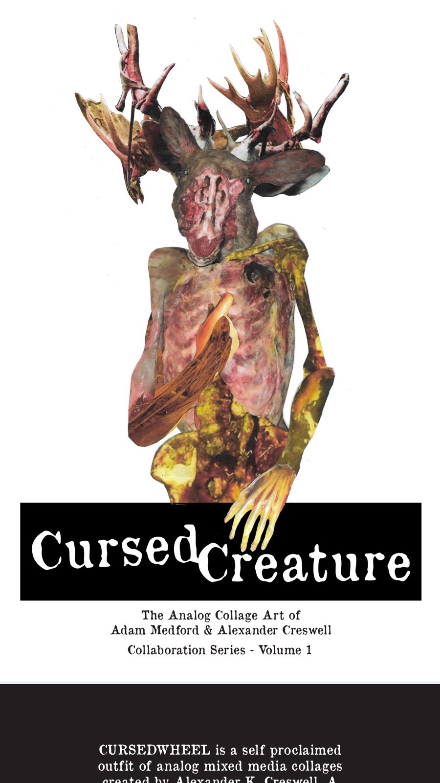 CURSEDCREATINE Collage zine