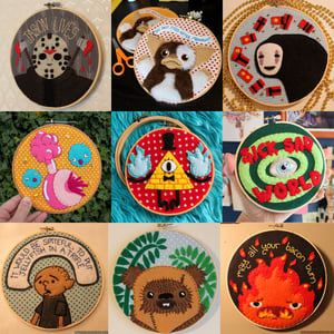 Image of Custom Embroidery Hoop