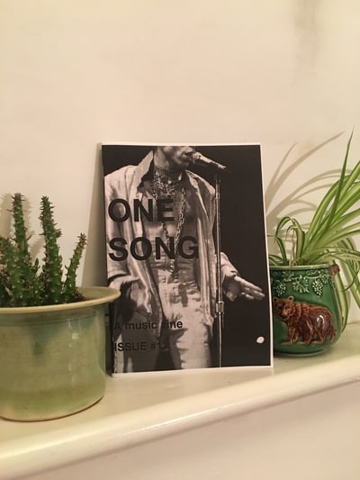 Image of One Song Zine