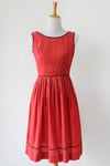 Image of Betty Barclay 1950s Cotton Day Dress