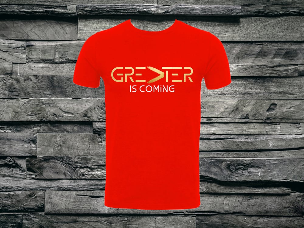 Image of Greater League T Red/Gold