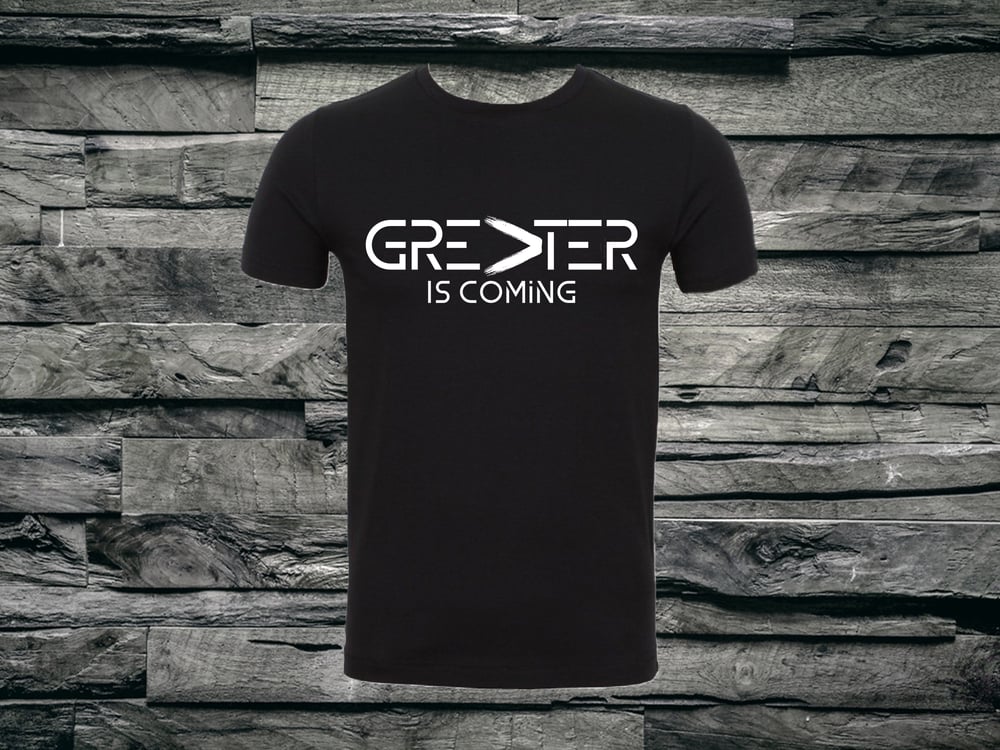 Image of Greater League  T Black/White