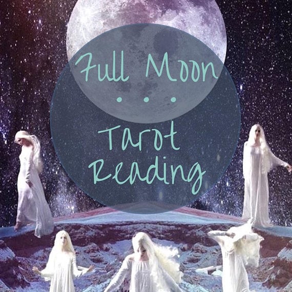 Image of Full Moon Tarot Reading - July 26-28, 2018
