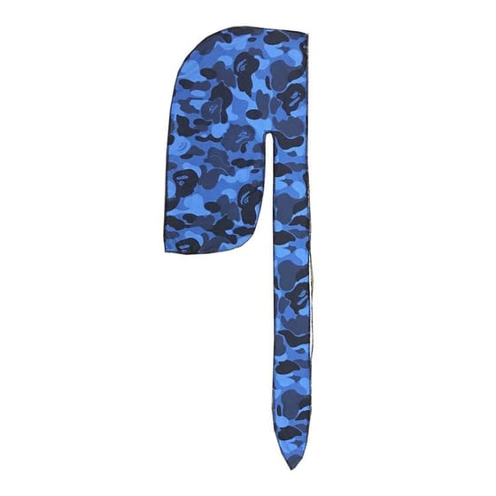 Image of Premium BAPE Designer Du-rag (Blue)