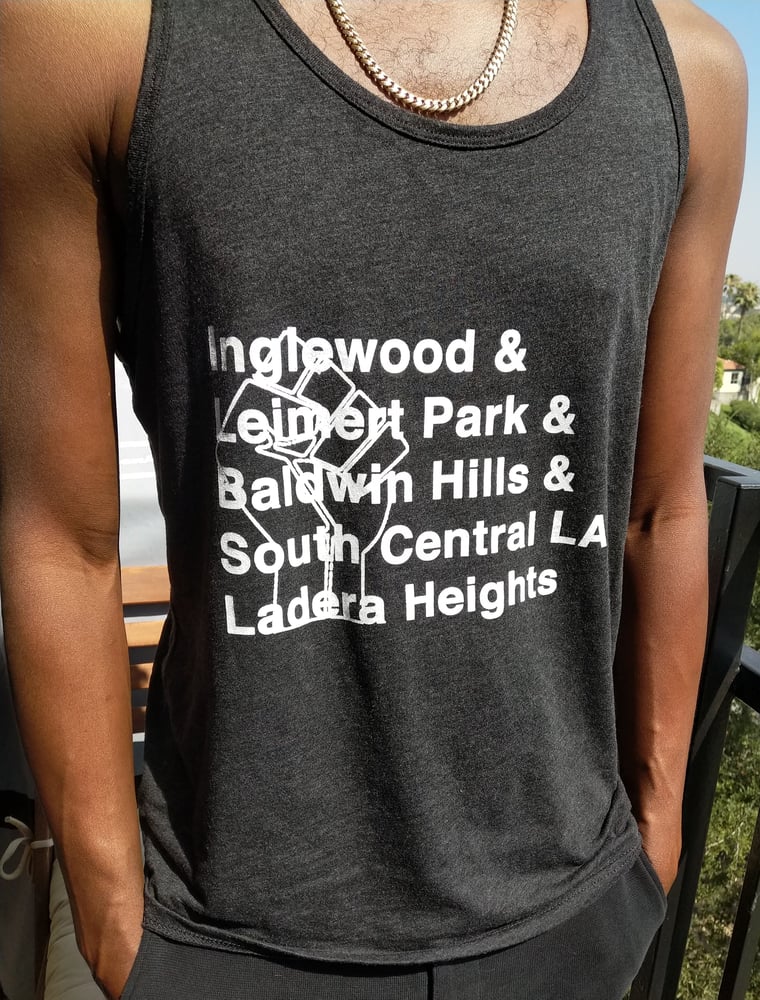 Image of Charcoal Black Tank Top (Unisex)