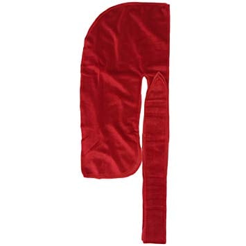 Image of Premium Quality | Red Velvet | Satin Du-Rag 