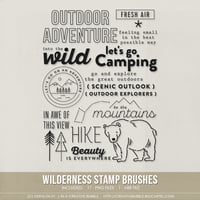 Image 1 of Wilderness Stamp Brushes (Digital)