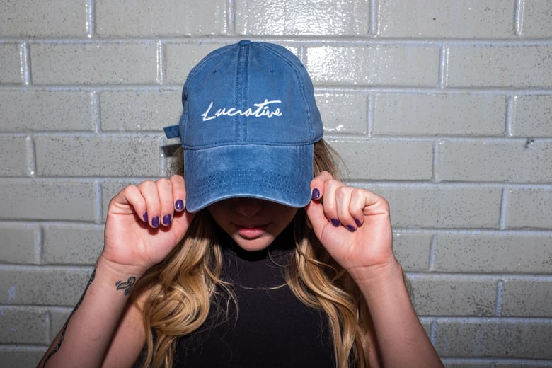 Image of Lucrative Dad Hat - Blue