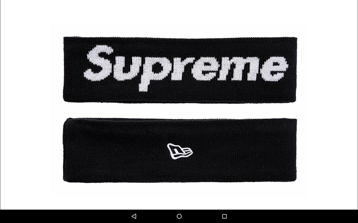 Supreme Headband Black RoyaltysGoods