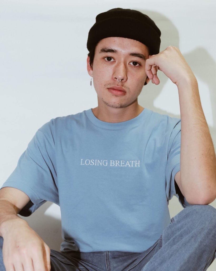 Image of Losing Breath Embroidered Tee