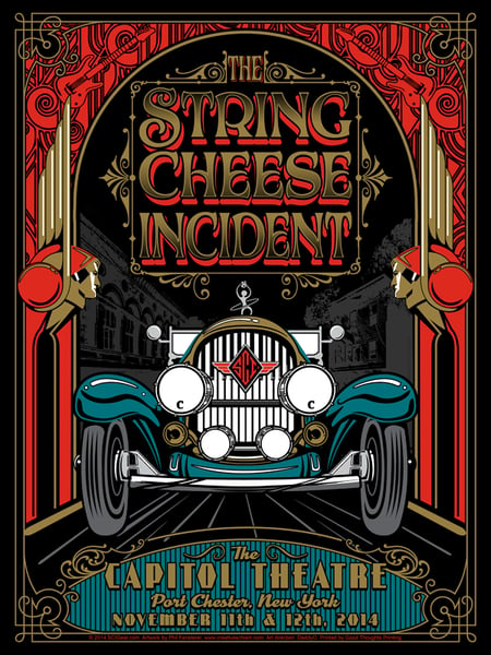 Image of The String Cheese Incident - Capitol Theatre Port Chester, NY 2014
