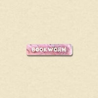 Image 1 of Bookworm hair clip