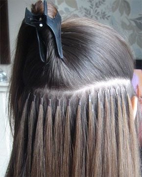Image of Keratin Fusion Bonds (U-Tip) Extensions